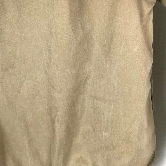 Pendleton Malin Snap Front Jacket Women's Medium Petite Tan Pockets Stretch - Picture 10 of 10